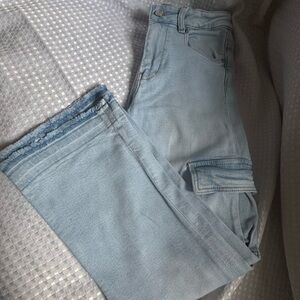 Pre-Loved Light Blue ZARA Jeans - Size 10 kids, Eco-Chic